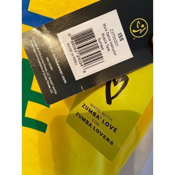 NWT Unisex XS Zumba Instructor shirt‎ - Picture 2 of 3
